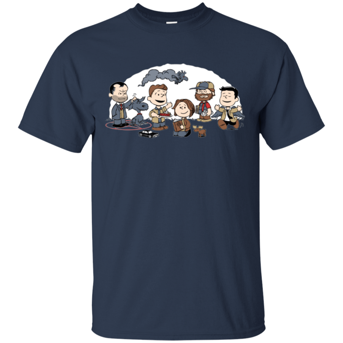 T-Shirts Navy / Small Super Nutural T-Shirt