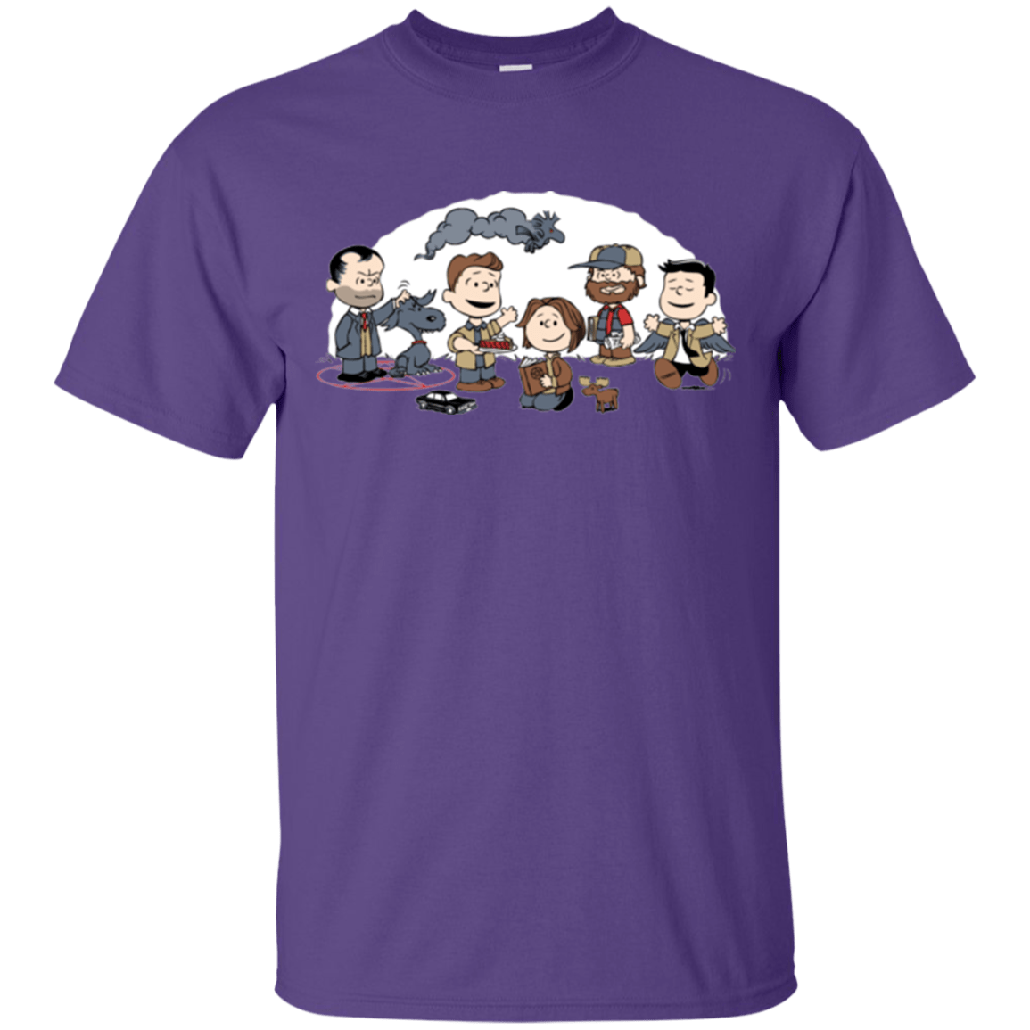 T-Shirts Purple / Small Super Nutural T-Shirt