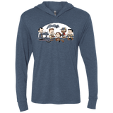 T-Shirts Indigo / X-Small Super Nutural Triblend Long Sleeve Hoodie Tee