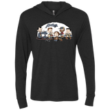 T-Shirts Vintage Black / X-Small Super Nutural Triblend Long Sleeve Hoodie Tee