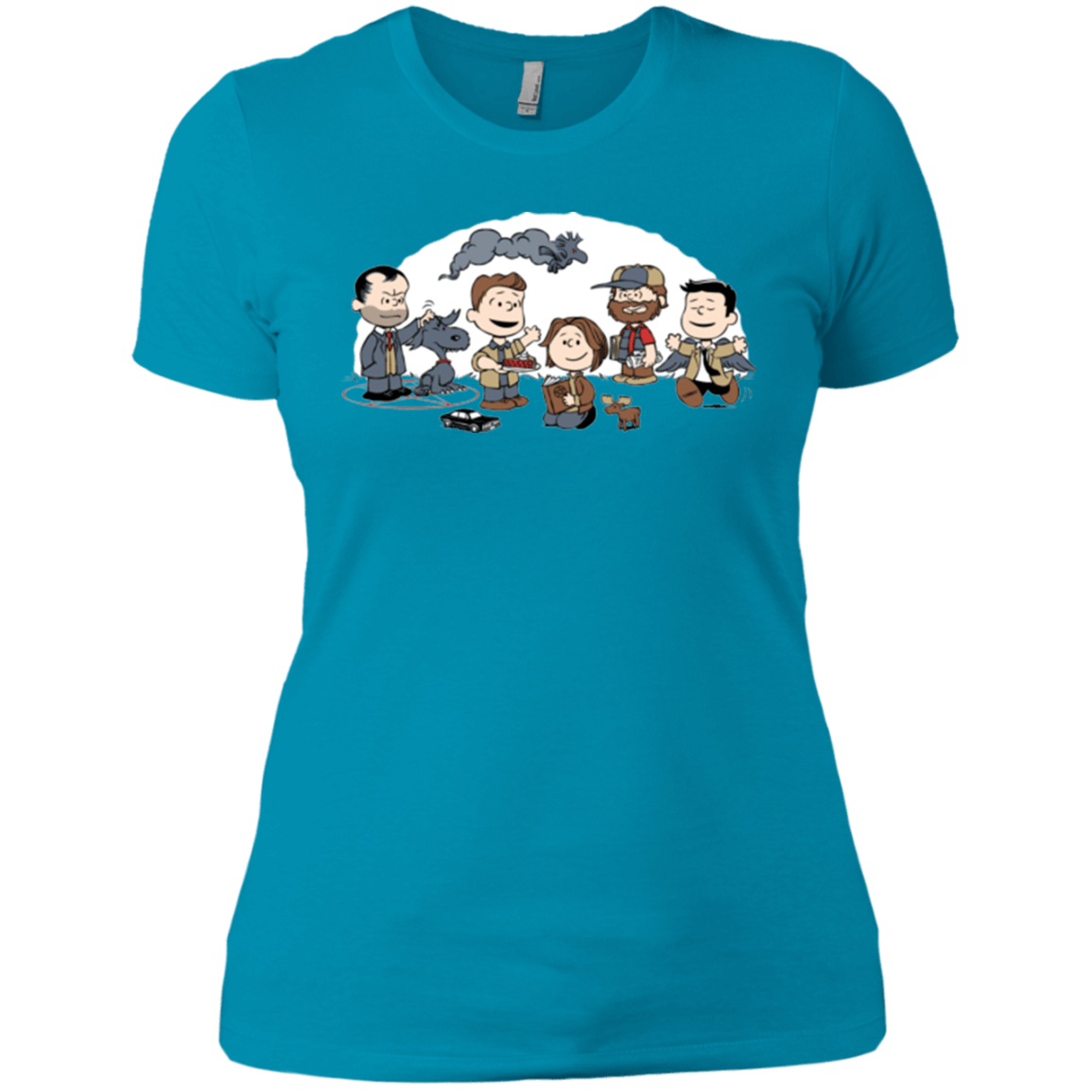 T-Shirts Turquoise / X-Small Super Nutural Women's Premium T-Shirt