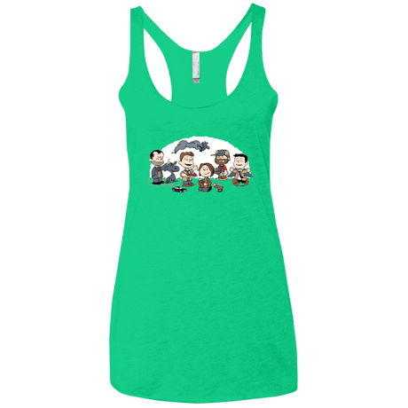 T-Shirts Envy / X-Small Super Nutural Women's Triblend Racerback Tank