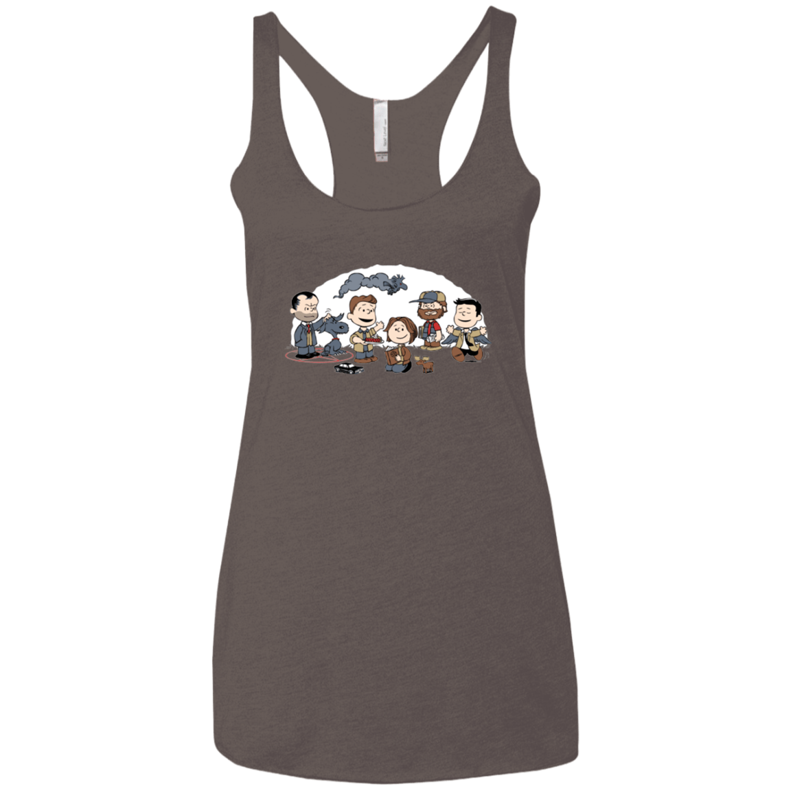 T-Shirts Macchiato / X-Small Super Nutural Women's Triblend Racerback Tank