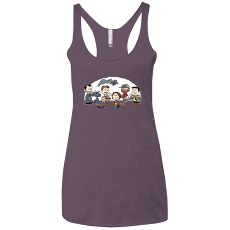 T-Shirts Vintage Purple / X-Small Super Nutural Women's Triblend Racerback Tank