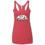 T-Shirts Vintage Red / X-Small Super Nutural Women's Triblend Racerback Tank
