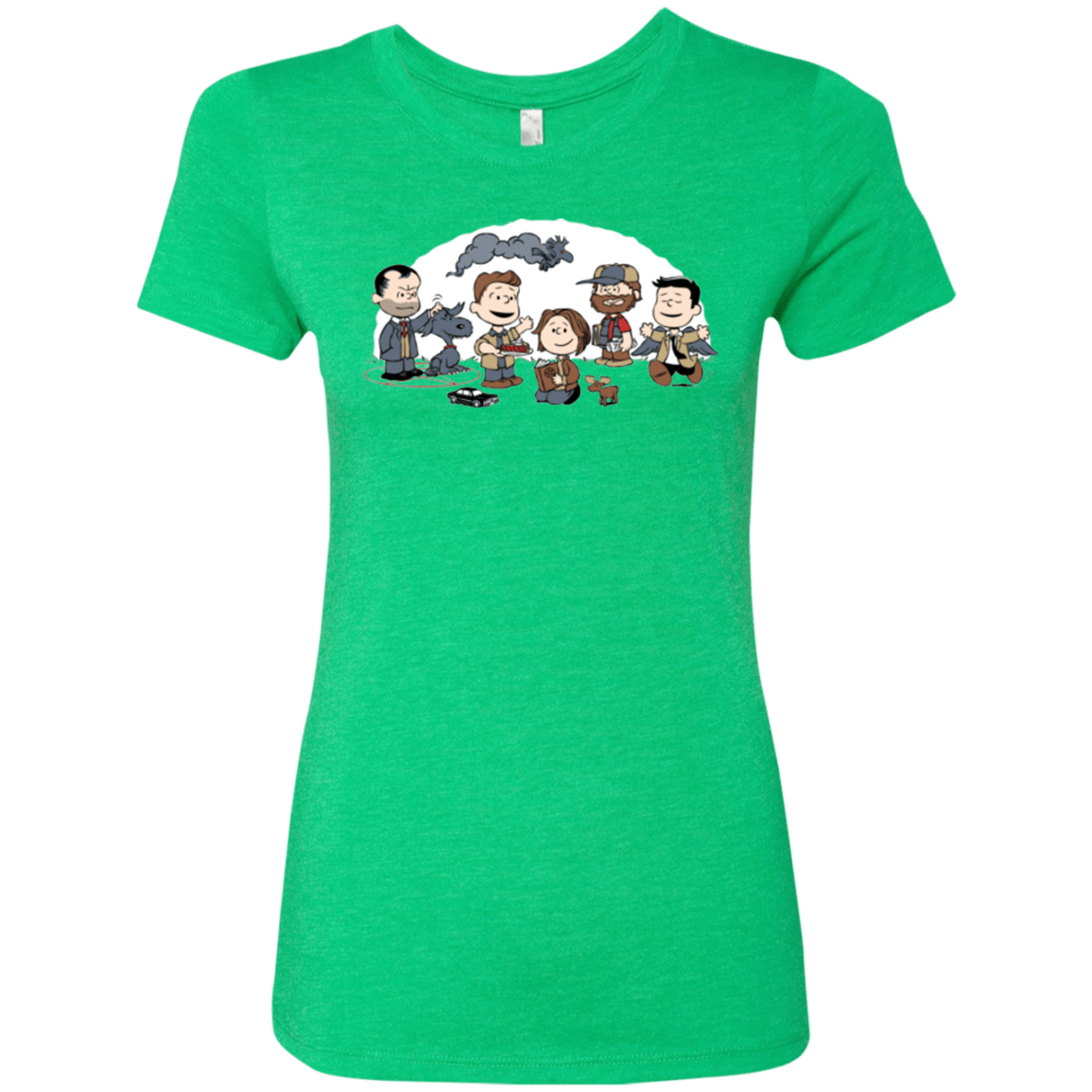 T-Shirts Envy / Small Super Nutural Women's Triblend T-Shirt