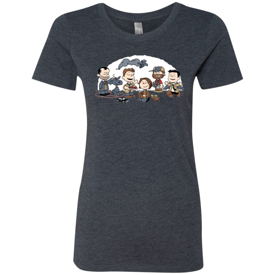 T-Shirts Vintage Navy / Small Super Nutural Women's Triblend T-Shirt