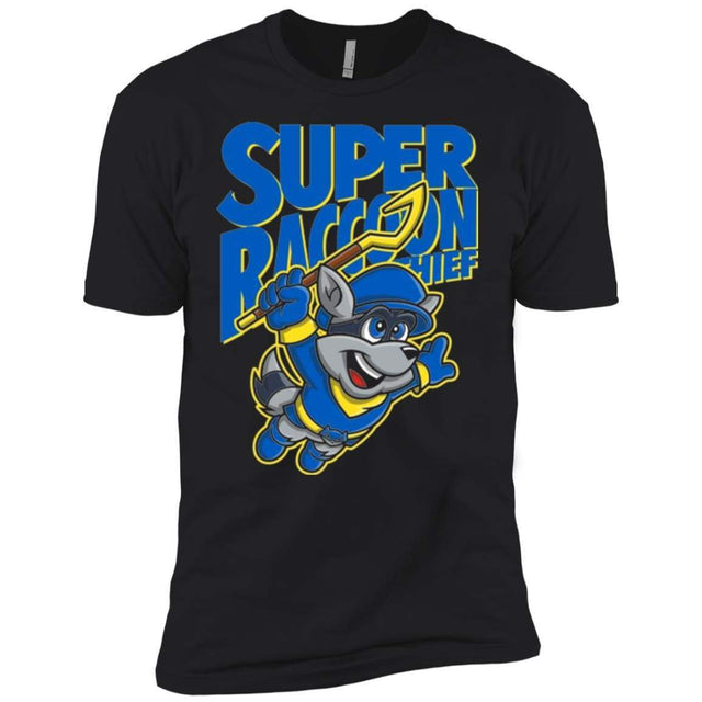 T-Shirts Black / YXS Super Racoon Thief Boys Premium T-Shirt