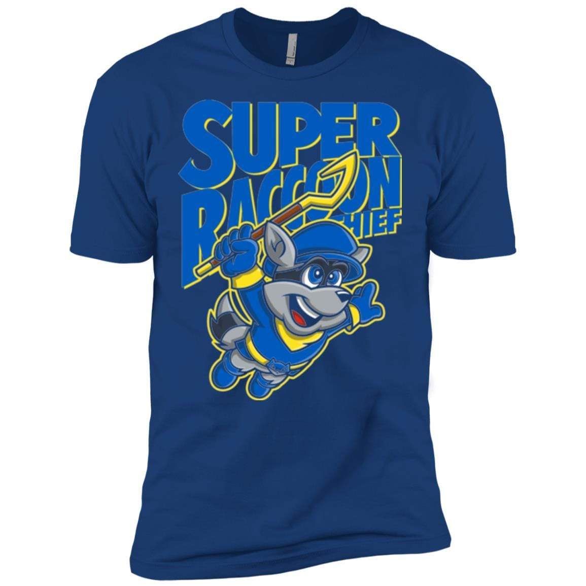 T-Shirts Royal / X-Small Super Racoon Thief Men's Premium T-Shirt