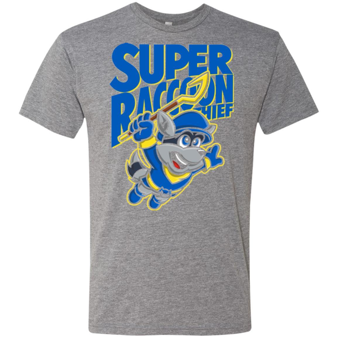 T-Shirts Premium Heather / Small Super Racoon Thief Men's Triblend T-Shirt
