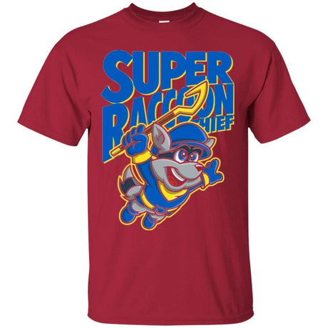 T-Shirts Cardinal / Small Super Racoon Thief T-Shirt