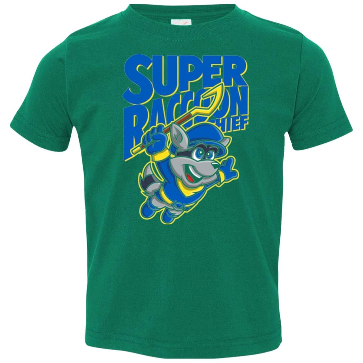 T-Shirts Kelly / 2T Super Racoon Thief Toddler Premium T-Shirt