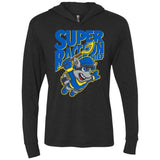 T-Shirts Vintage Black / X-Small Super Racoon Thief Triblend Long Sleeve Hoodie Tee