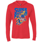 T-Shirts Vintage Red / X-Small Super Racoon Thief Triblend Long Sleeve Hoodie Tee