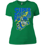 T-Shirts Kelly Green / X-Small Super Racoon Thief Women's Premium T-Shirt
