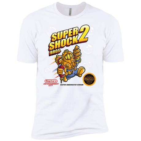 T-Shirts White / YXS Super Shock Bros 2 Boys Premium T-Shirt