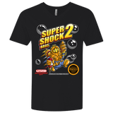 T-Shirts Black / X-Small Super Shock Bros 2 Men's Premium V-Neck