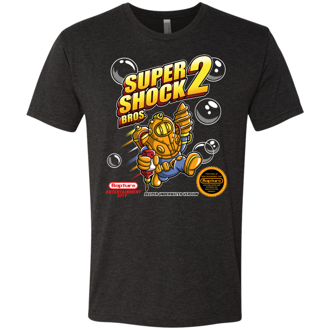 T-Shirts Vintage Black / Small Super Shock Bros 2 Men's Triblend T-Shirt