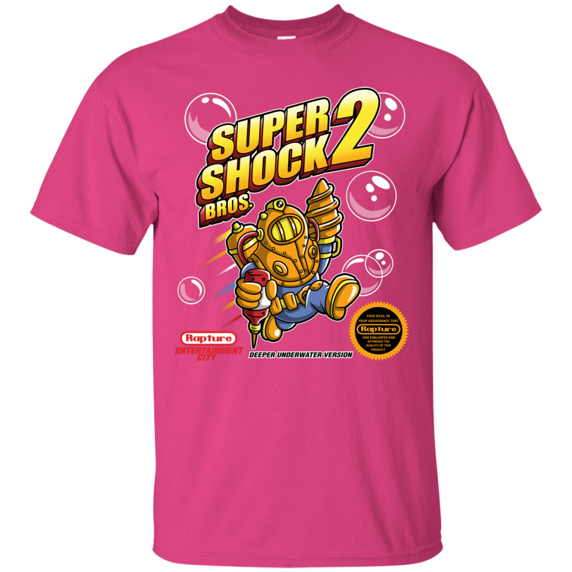 T-Shirts Heliconia / Small Super Shock Bros 2 T-Shirt