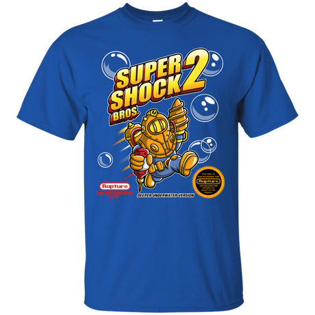 T-Shirts Royal / Small Super Shock Bros 2 T-Shirt