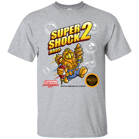 T-Shirts Sport Grey / Small Super Shock Bros 2 T-Shirt