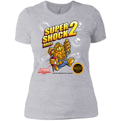 T-Shirts Heather Grey / X-Small Super Shock Bros 2 Women's Premium T-Shirt