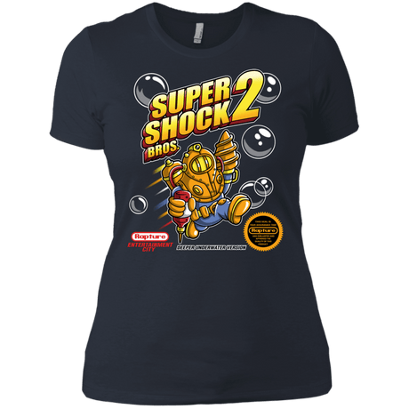 T-Shirts Indigo / X-Small Super Shock Bros 2 Women's Premium T-Shirt