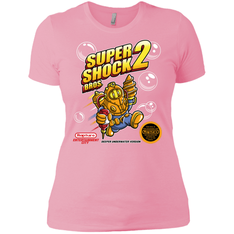 T-Shirts Light Pink / X-Small Super Shock Bros 2 Women's Premium T-Shirt