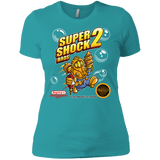 T-Shirts Tahiti Blue / X-Small Super Shock Bros 2 Women's Premium T-Shirt
