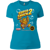 T-Shirts Turquoise / X-Small Super Shock Bros 2 Women's Premium T-Shirt