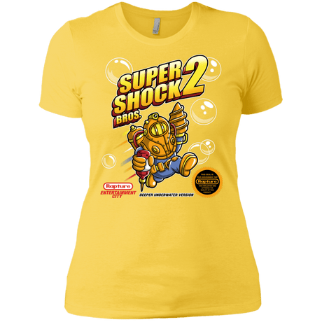 T-Shirts Vibrant Yellow / X-Small Super Shock Bros 2 Women's Premium T-Shirt