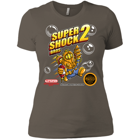 T-Shirts Warm Grey / X-Small Super Shock Bros 2 Women's Premium T-Shirt