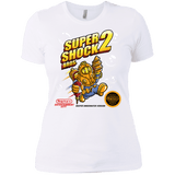 T-Shirts White / X-Small Super Shock Bros 2 Women's Premium T-Shirt