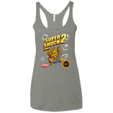 T-Shirts Venetian Grey / X-Small Super Shock Bros 2 Women's Triblend Racerback Tank