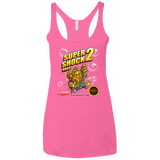 T-Shirts Vintage Pink / X-Small Super Shock Bros 2 Women's Triblend Racerback Tank