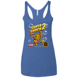 T-Shirts Vintage Royal / X-Small Super Shock Bros 2 Women's Triblend Racerback Tank