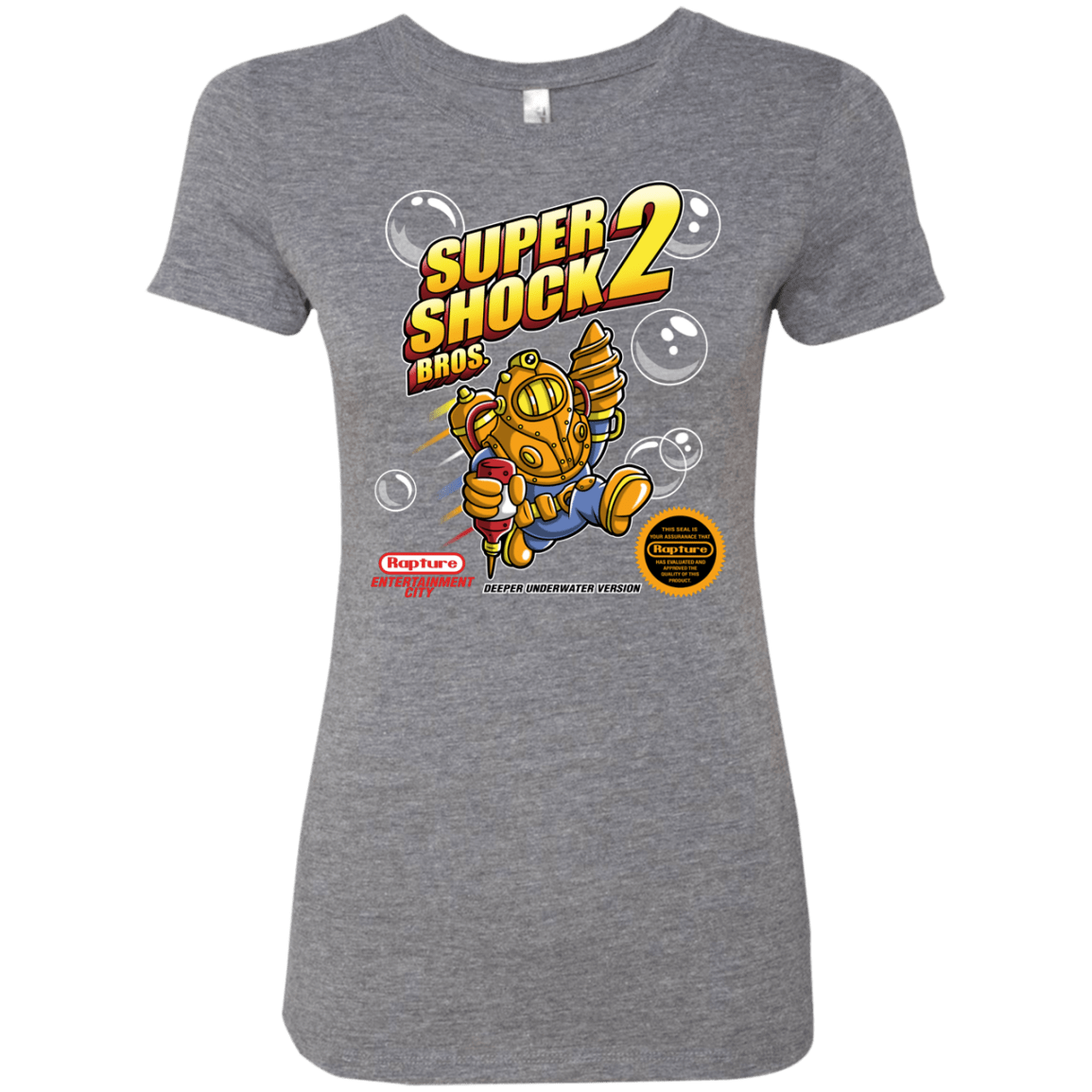 T-Shirts Premium Heather / Small Super Shock Bros 2 Women's Triblend T-Shirt