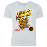 T-Shirts Heather White / YXS Super Shock Bros 2 Youth Triblend T-Shirt