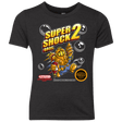 T-Shirts Vintage Black / YXS Super Shock Bros 2 Youth Triblend T-Shirt