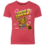 T-Shirts Vintage Red / YXS Super Shock Bros 2 Youth Triblend T-Shirt