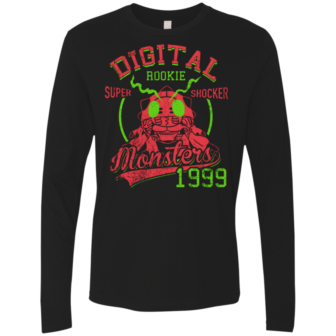 T-Shirts Black / Small Super Shocker Men's Premium Long Sleeve