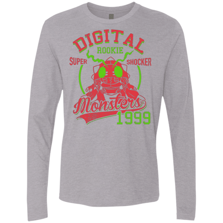 T-Shirts Heather Grey / Small Super Shocker Men's Premium Long Sleeve