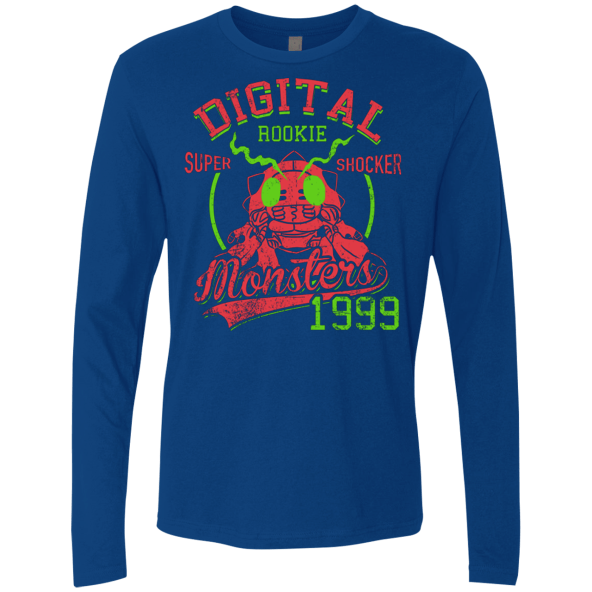 T-Shirts Royal / Small Super Shocker Men's Premium Long Sleeve