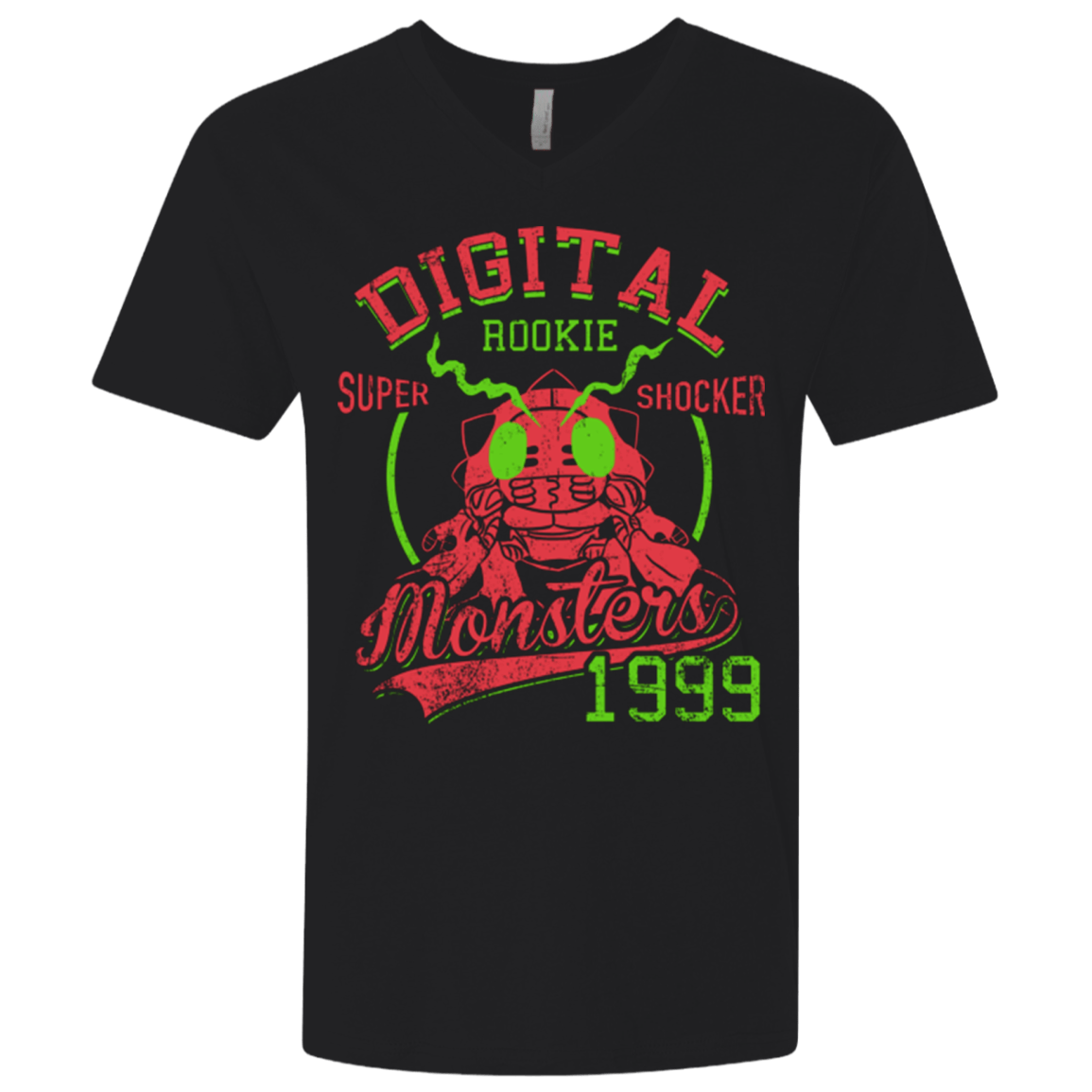 T-Shirts Black / X-Small Super Shocker Men's Premium V-Neck