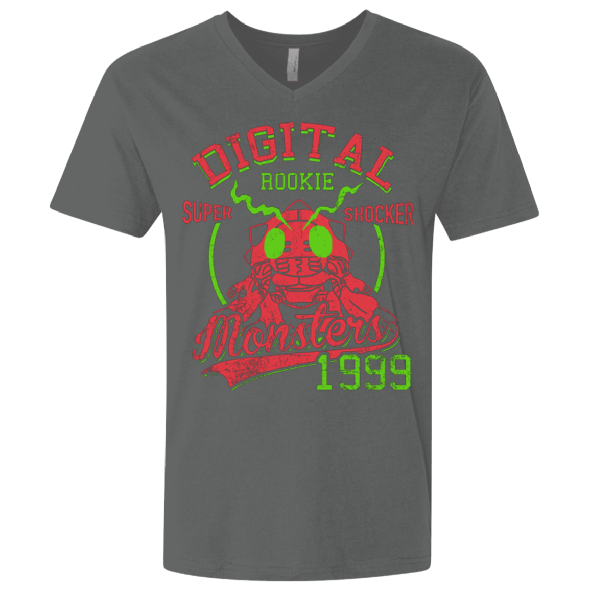 T-Shirts Heavy Metal / X-Small Super Shocker Men's Premium V-Neck