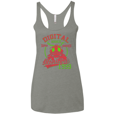 T-Shirts Venetian Grey / X-Small Super Shocker Women's Triblend Racerback Tank