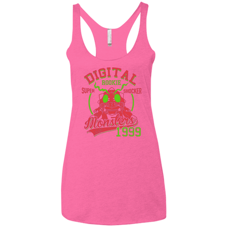 T-Shirts Vintage Pink / X-Small Super Shocker Women's Triblend Racerback Tank