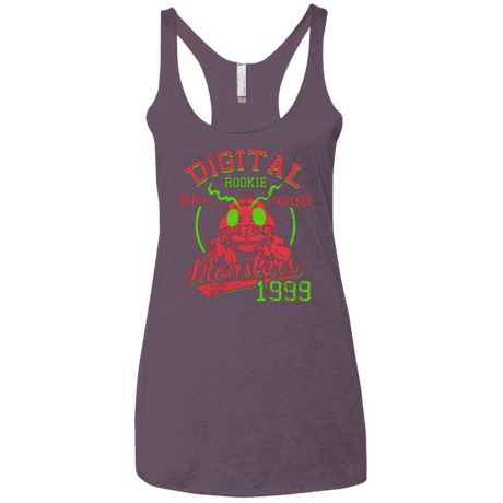 T-Shirts Vintage Purple / X-Small Super Shocker Women's Triblend Racerback Tank