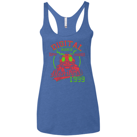 T-Shirts Vintage Royal / X-Small Super Shocker Women's Triblend Racerback Tank