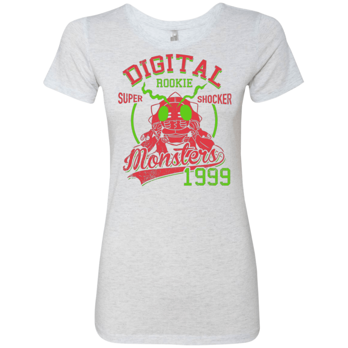 T-Shirts Heather White / Small Super Shocker Women's Triblend T-Shirt